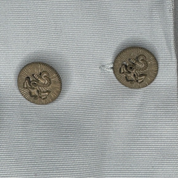 CAbi 725 WedgeWood Jacket Light Blue Double-Breasted Blazer Raised Collar 6 NWT - Picture 2 of 16